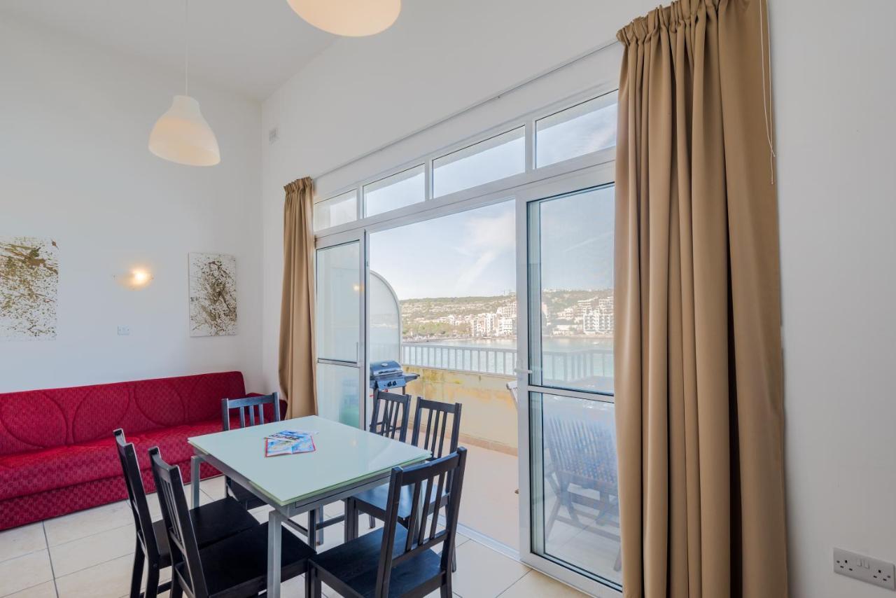 Blue Harbour Seafront 3 Bedroom Apartment, With Spectacular Sea Views From Terrace - By Getawaysmalta St. Paul's Bay Buitenkant foto